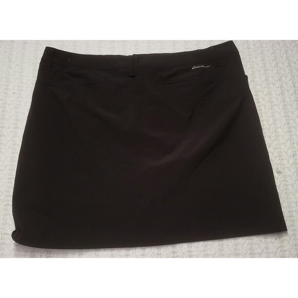 Eddie Bauer Women's Adventurer Black Skort Size 16 - Picture 2 of 7